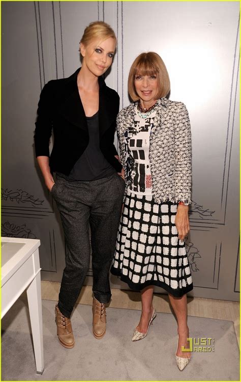 Charlize Theron Fashion S Night Out With Dior Charlize Theron Photo
