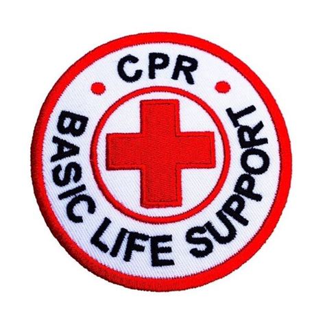 First Aid Cpr Aed Trained Patch Diy Embroidered Iron Or Sew On Etsy