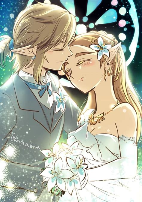 Link And Zelda Married By Okaidosakura Rzelda