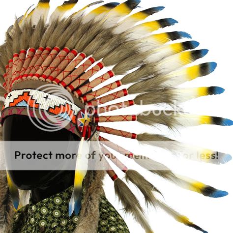 headdress chief fancy dress native american indian feathers hat cap blue ebay