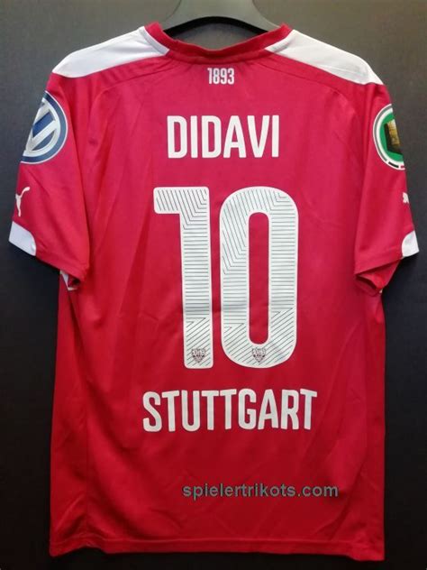 Vfb stuttgart (verein für bewegungsspiele stuttgart 1893 e. - 2016 M.Benz matchworn vfb stuttgart trikot