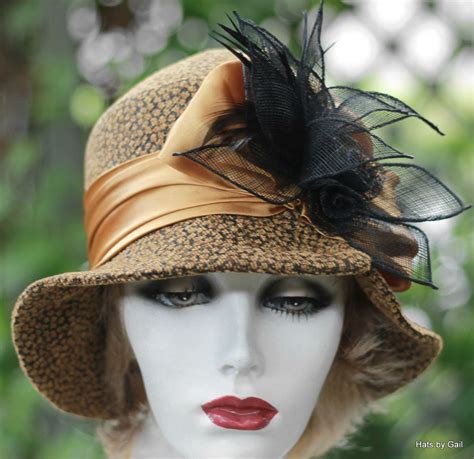 Buy Custom Chic Couture 1920s Style Womens Cloche Hat Made To Order