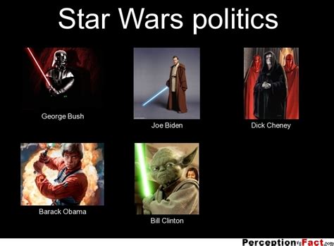 Star Wars Politics What People Think I Do What I Really Do Perception Vs Fact