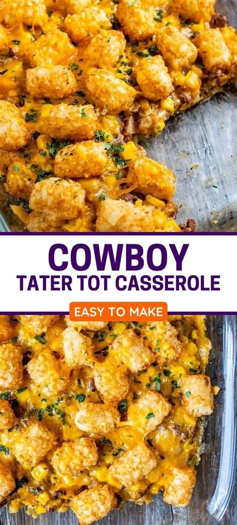 Easy Cowboy Casserole Recipe L How To Make It