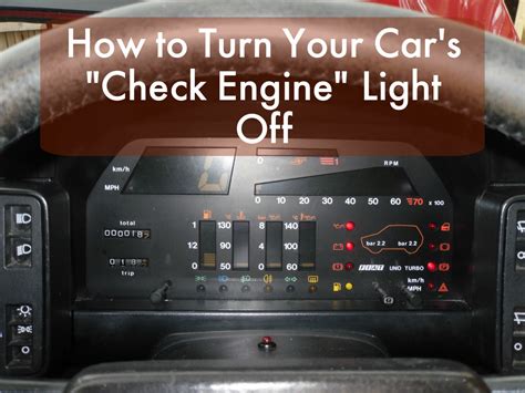How To Get Rid Of The Check Engine Light Axleaddict A Community