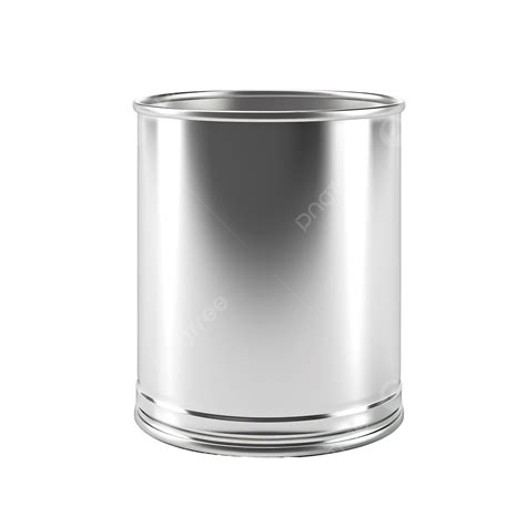 3d Rendering Of Tin Can Object Can Tin Food Png Transparent Image