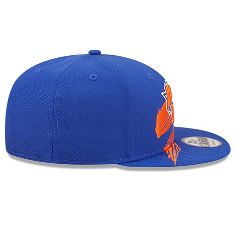 Official New Era New York Knicks Nba Sweep Blue 9fifty Snapback Cap