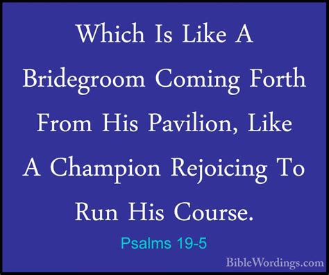 Psalms 19 Holy Bible English