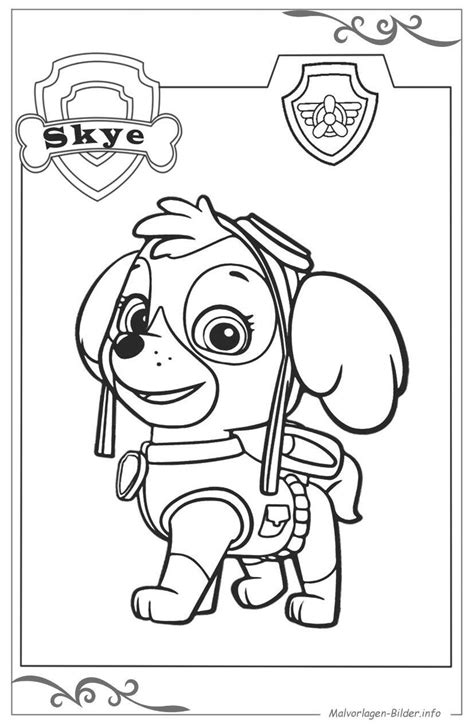 Led by a boy named ryder, a team of six playful rescue dogs use their individual talents to protect the seaside town of adventure bay. Épinglé par Ela Gottfried sur Paw Patrol | Coloriage ...