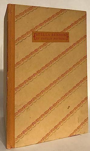 stella benson by bottome phyllis grabhorn press very good hardcover 1934 1st edition