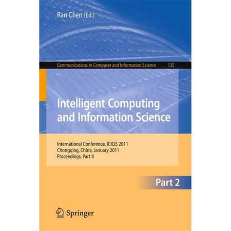 Communications In Computer And Information Science Intelligent