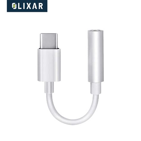 Olixar White USB C To Mm Jack Adapter For Google Pixel A