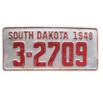 South Dakota License Plates For Sale | Shop License Plates