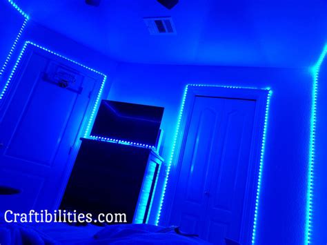 Diy Color Changing Led Lights Teenager Room Decor Idea How To