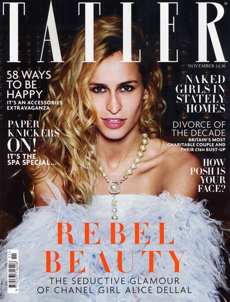 October Tatler Saffron Bells