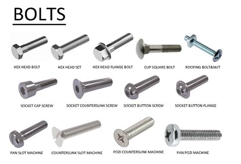 The Different Types Of Nuts And Bolts Explained With 48 Off