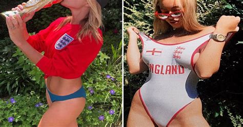 World Cup 2018 Celebs Show Support For England In Ultra Sexy Shots