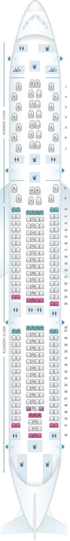 A350 900 Sas Seat Map This Aircraft Flies 300 Passengers In A