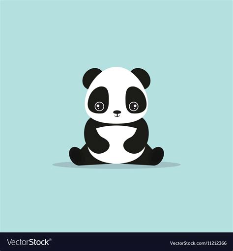 Premium Vector Cute Little Panda Vector Set Illustration Riset