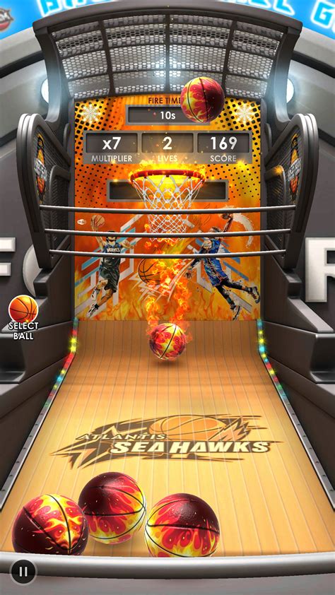 Basketball Flick 3D - iOS, Android - EivaaGames