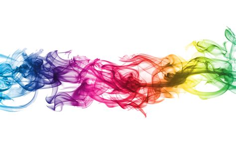 Colorful Smoke Transparent Background Clip Art Library