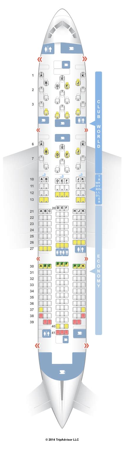 Seatguru Seat Map British Airways Boeing 787 8 788