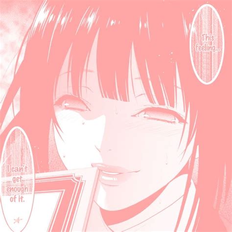 Yumeko Jabami Icon Anime Pink Manga Wall Pink Manga