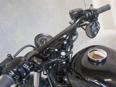 Biltwell Moto Bars On Harley Davidson 48 Sportsterangle A Photo
