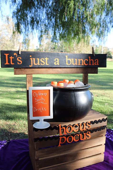 Hocus Pocus Themed Party Games Trunk Treat Witch Halloween Themed