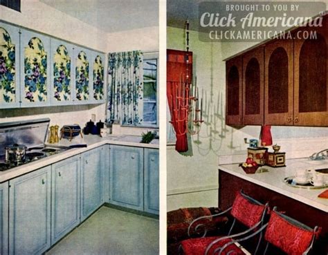 Glam Up Your Home With Vintage 60s Kitchen Cabinets Click Americana