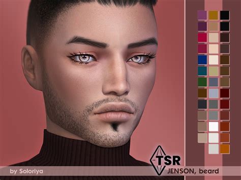 Sims 4 Black Guy Beard