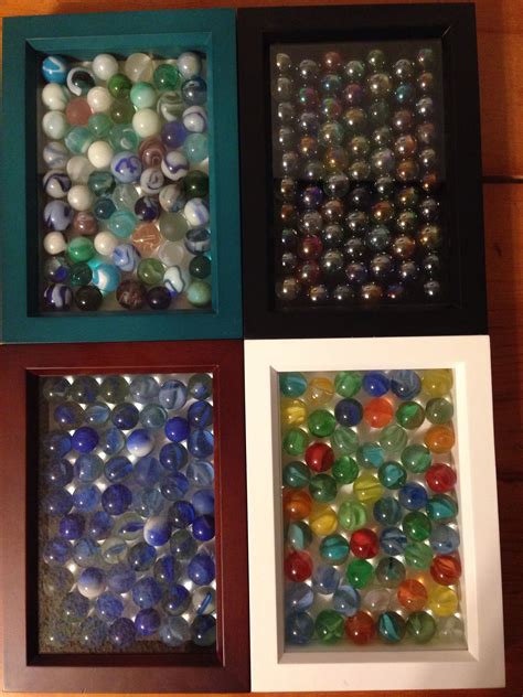 Have A Marble Collection Use Shadow Boxes And Frame Them I Love My