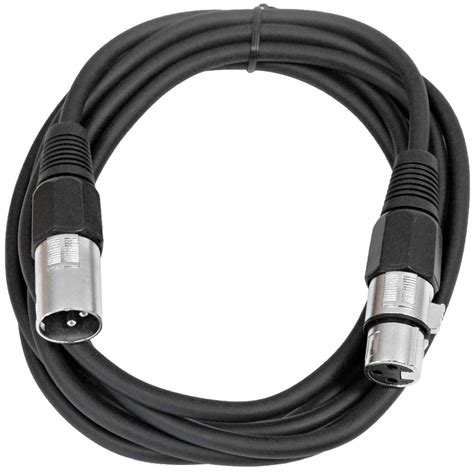 8 Pack Xlr Patch Cable 10 Foot Xlr Cable Male Xlr To Female Xlr