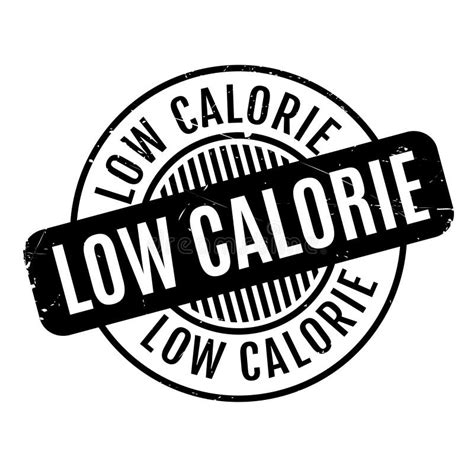 Low Calorie Rubber Stamp Stock Illustration Illustration Of Lowfat