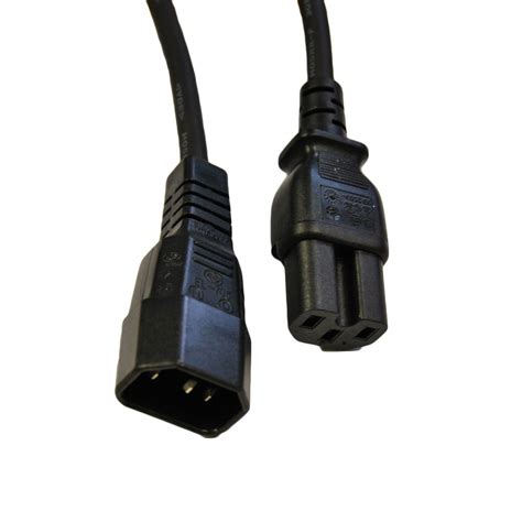 Iec C Male To Iec C Female Power Cable Iec C Power Cables Mains Power Cables Mains