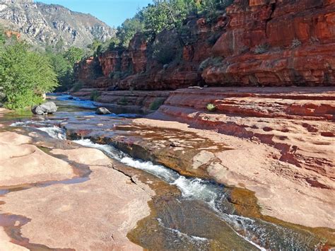 Slide Rock State Park Oak Creek Canyon Az 9 15 By Don Graham