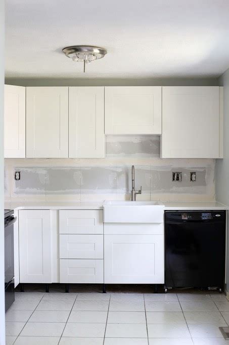 The average diyer or handy person should not be intimidated by the thought of installing ikea kitchen cabinets. How to Design and Install IKEA SEKTION Kitchen Cabinets - Just a Girl and Her Blog