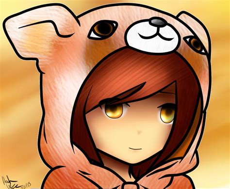 Oc In A Red Panda Hoodie By Artartzy On Deviantart