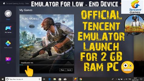 Tencent Gaming Buddy Emulator Launch For 2gb Ram Pc How To Download