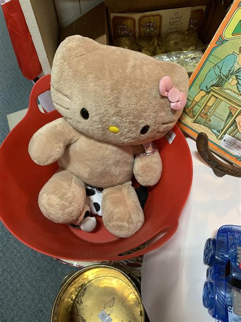 Beige Hello Kitty Found At A Flea Market Reallifeshinies