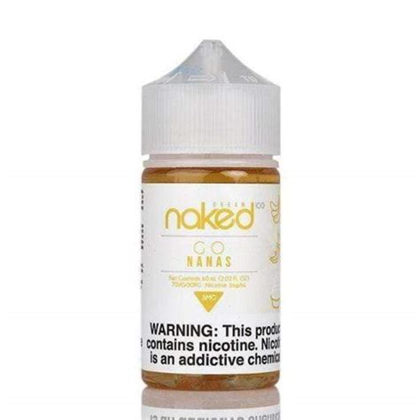 Naked Go Nanas Vapor Hub