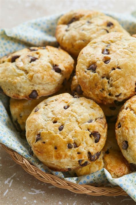 Easy Chocolate Chip Scones Recipe Gemmas Bigger Bolder Baking