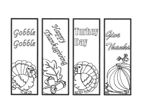 We have collected 40+ bookmark coloring page images of various designs for you to color. DIY Thanksgiving Bookmarks- Holiday Crafts- Color Your Own ...