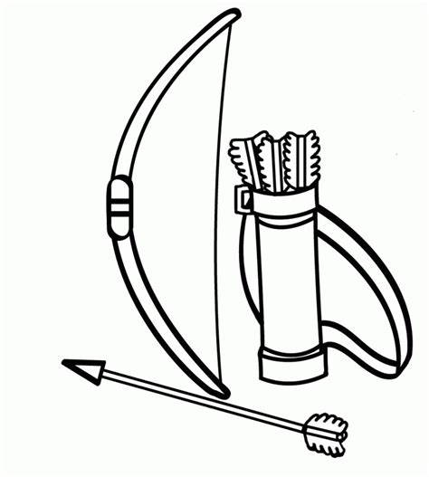 Did you know the first americans were believed to have migrated here during the ice age… free indian arrows coloring and printable page. bow | printable coloring in pages for kids number - Clip ...