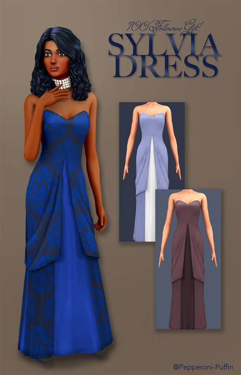 Best Sims 4 Strapless Dress Cc All Free Fandomspot