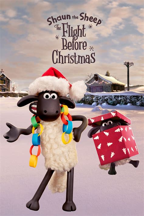 Shaun The Sheep The Flight Before Christmas 2021 Posters — The