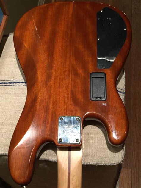 Sold Fender Deluxe Active Precision Bass Special Okoume