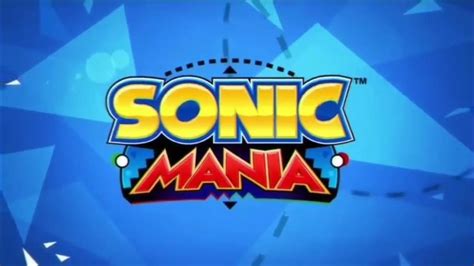 Sonic Mania Opening Animation Maximum Motion Blur Youtube