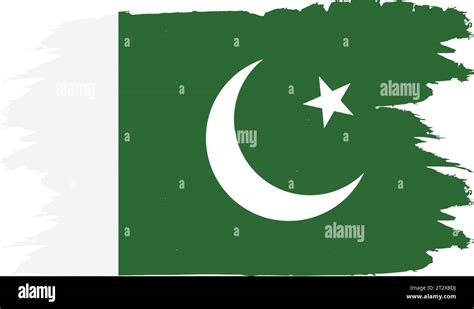 Illustration Of The Official National Flag Of Pakistan In Vector Form