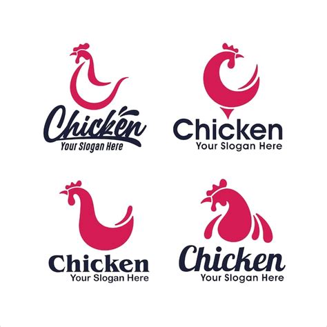 Premium Vector Chicken Logo Template Design Collection